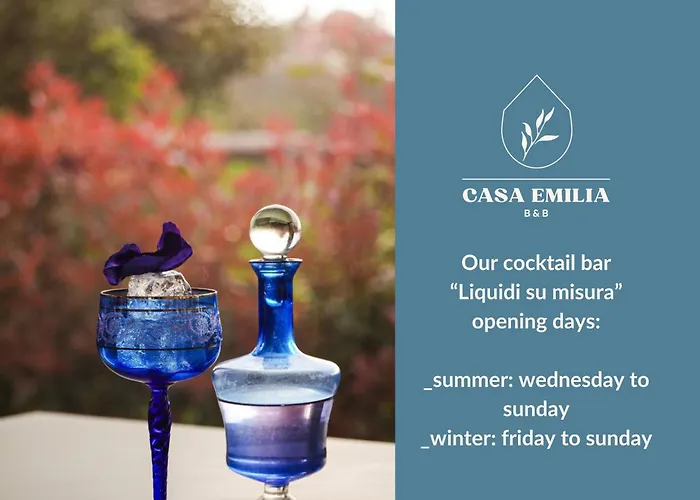 Bed & Breakfast Casa Emilia With Cocktail Bar